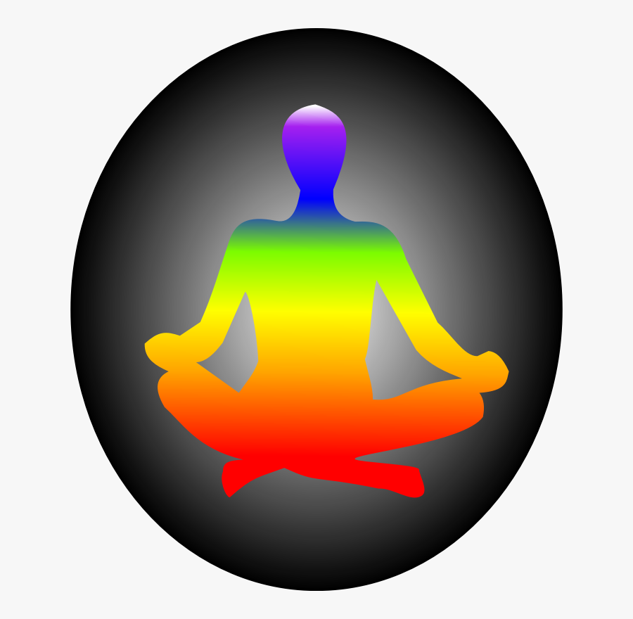 Chakra Meditation - Free Clip Art Meditation, Transparent Clipart