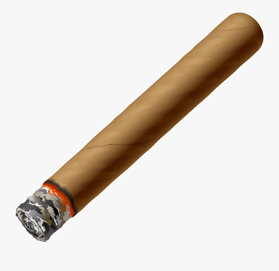 Cigar Clipart Lit, Transparent Clipart