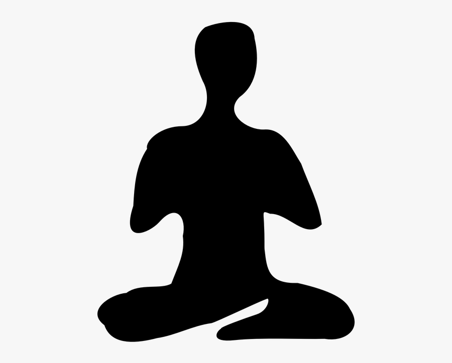 Meditation Meditate Yoga Vector Graphic - Meditation Icon Png, Transparent Clipart