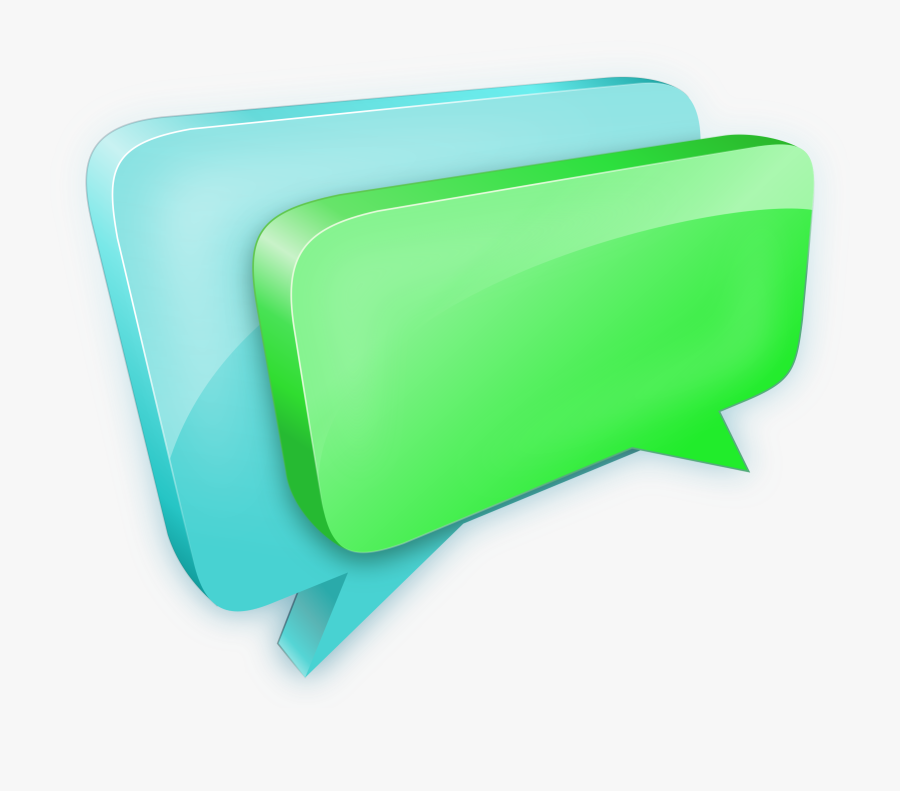 Icons Clipart Conversation - 3d Message Icon Png, Transparent Clipart