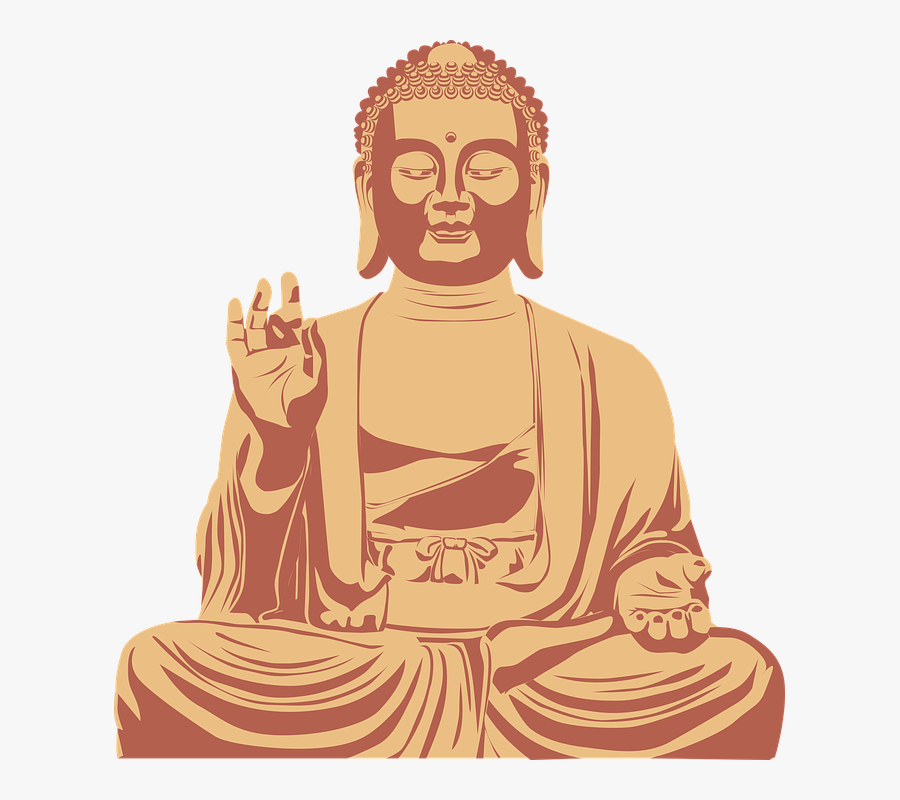 Meditating Png Clipart - Good Morning Buddha Blessing, Transparent Clipart