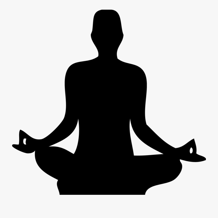 Aqualibria Colon Hydrotherapy Medispa Press - Silhouette Of A Woman Meditating, Transparent Clipart