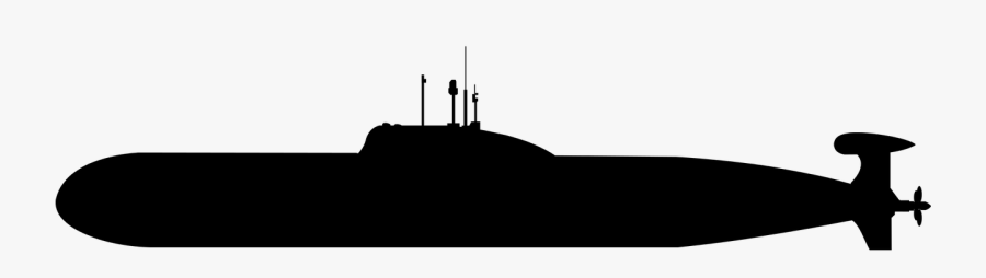 45574 - Submarine Transparent Background, Transparent Clipart