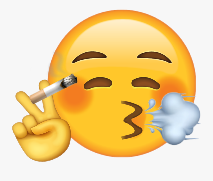 Cigarette Emoji Yellow Smokeemoji - Emoji Cigarettes , Free Transparent ...