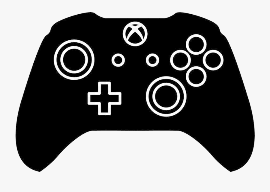 Xbox Controller Free Silhouette Clip Art Transparent - Xbox Controller Svg Free, Transparent Clipart