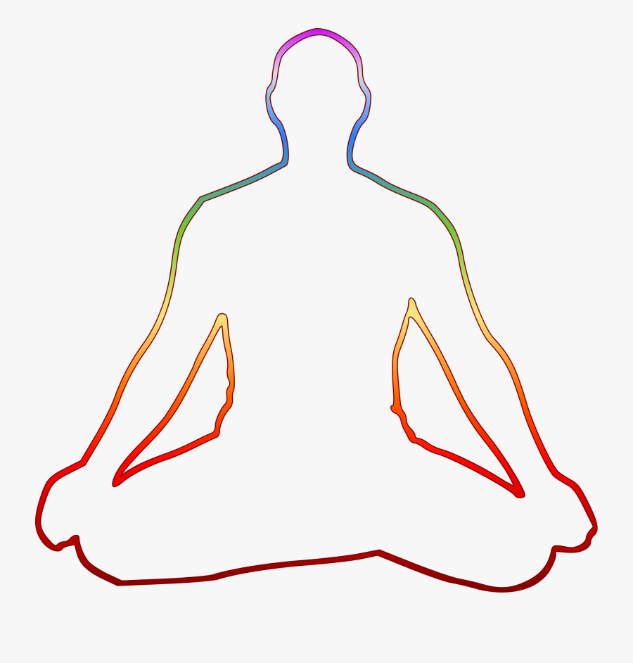 Susan Komen Diego Meditation Benefits During - Outline Of Yoga Poses, Transparent Clipart