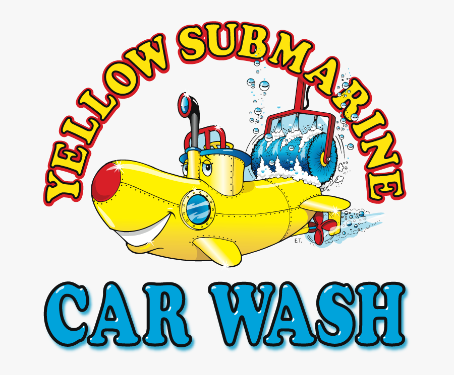 Car Wash Money Clipart - Yellow Submarine Car Wash, Transparent Clipart