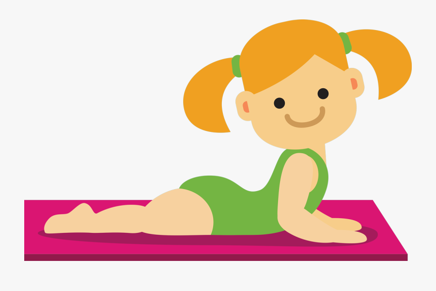 Lotus Child Is Working Towards Bringing Yoga And Meditation - Cartoon, Transparent Clipart