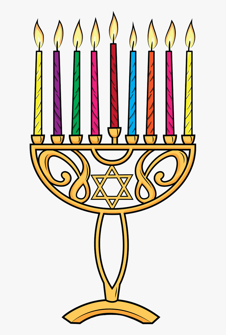 Hanukkah, Transparent Clipart