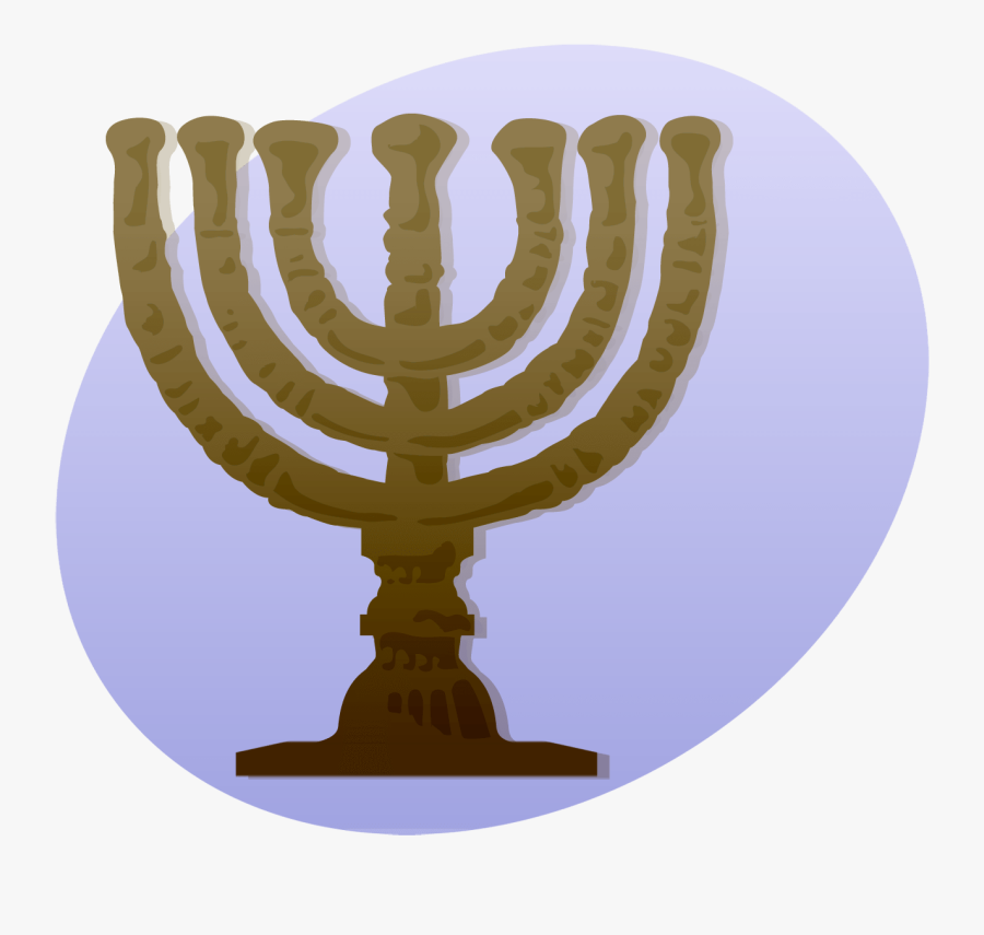 Menorah-clipart - Menorah Transparent Background, Transparent Clipart