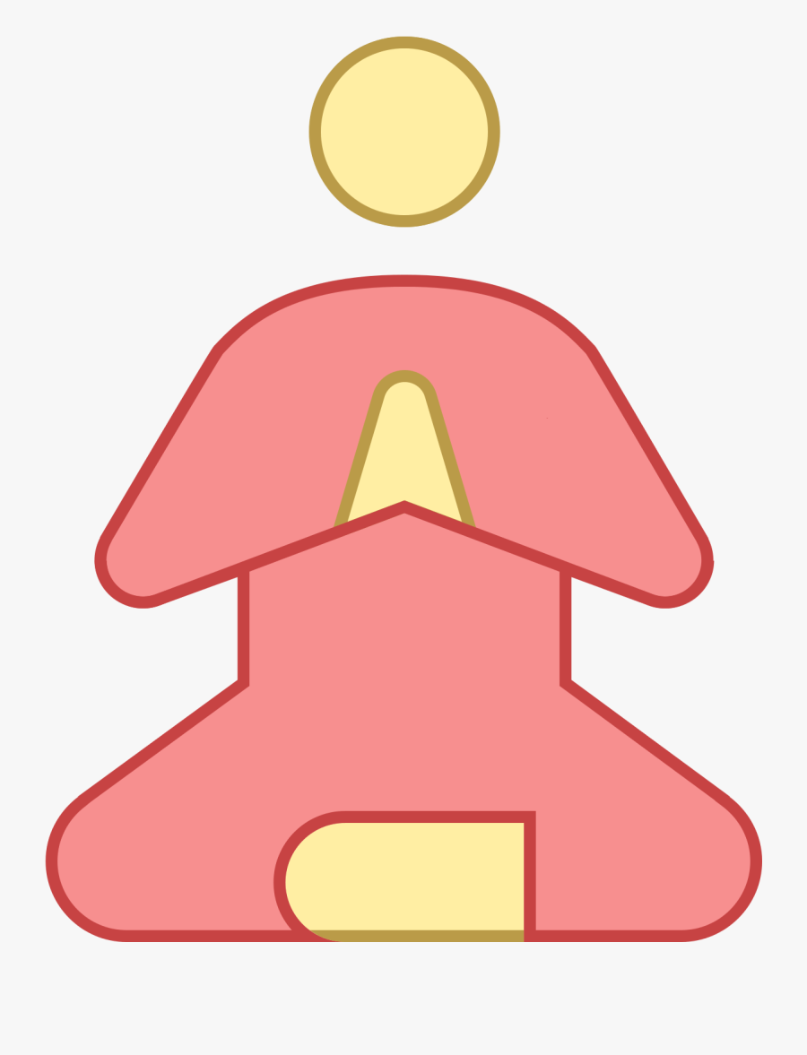 Meditation Clipart Indian Guru - Icon, Transparent Clipart