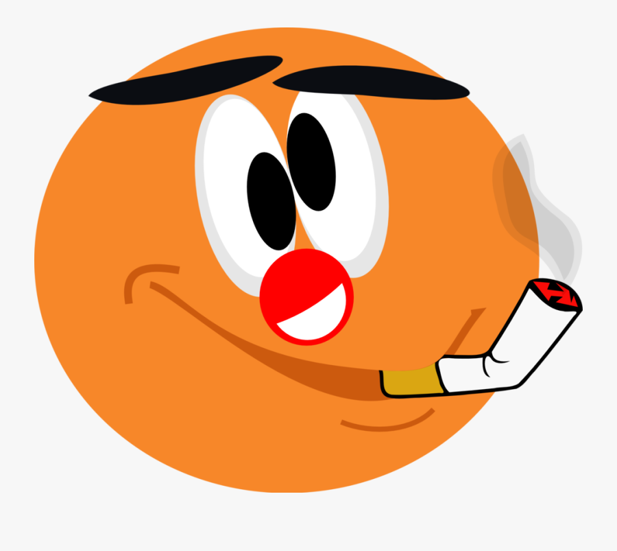 Snout,smiley,food - Smiley Cigarette, Transparent Clipart