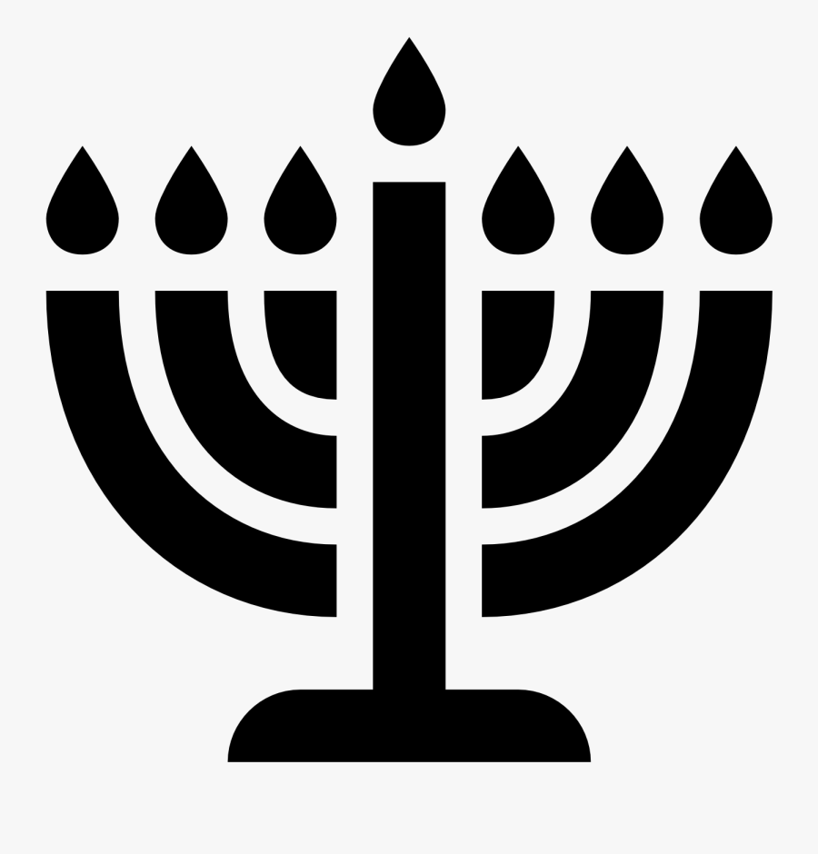 Menorah Icon - Menorah Symbol Png, Transparent Clipart
