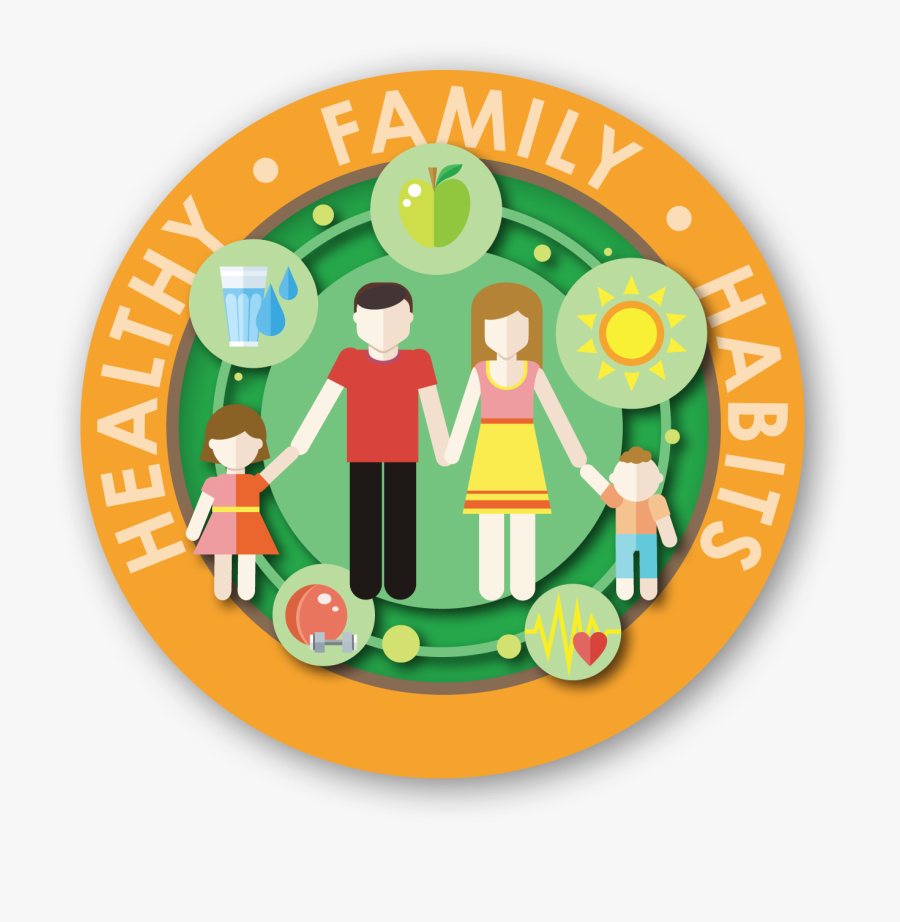 Healthy Families Cliparts - Healthy Family Clipart Png, Transparent Clipart