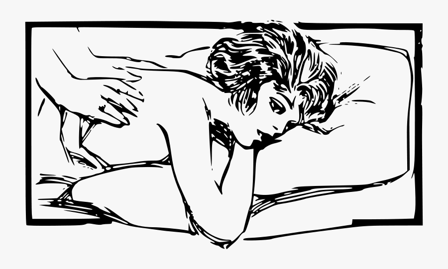 Gemischtrassiger Schamlippen Cartoon Massage