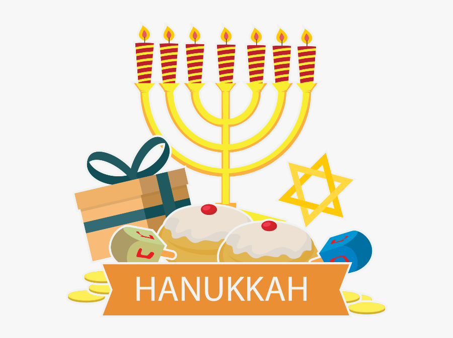 #schappyhanukkah #happyhanukkah #ftestickers #menorah - Hanukkah Png, Transparent Clipart