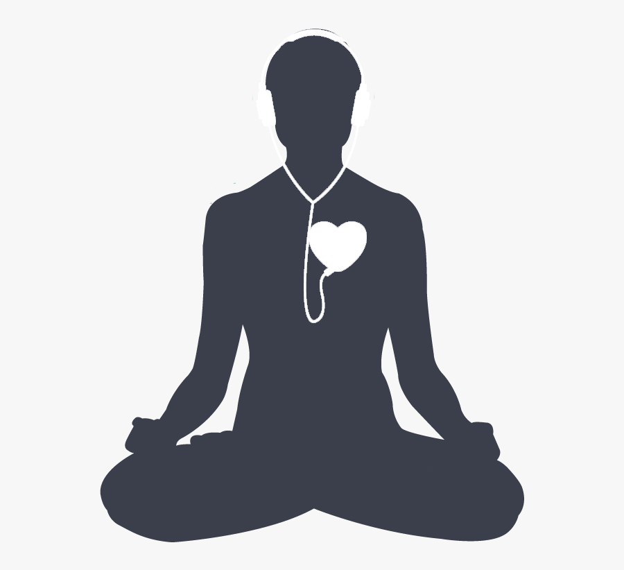 Meditation Graphic Listening To Heart - Prezi Diagnosis, Transparent Clipart