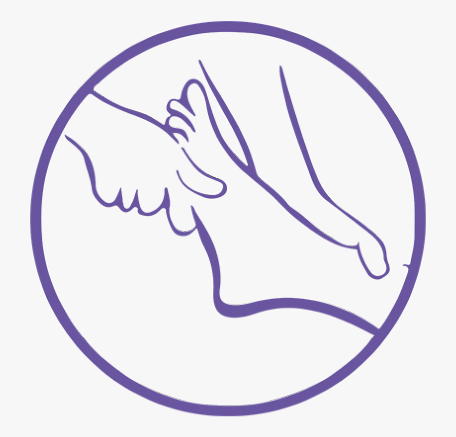 Foot Massage Clip Art, Transparent Clipart
