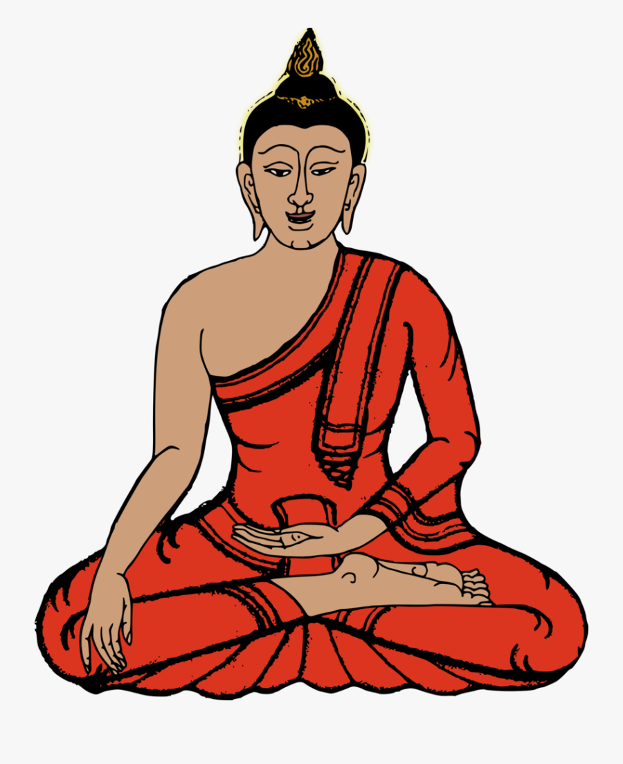 Buddha, Buddhist, Famous, Figure, Healing, Man - Buddhism Clipart, Transparent Clipart