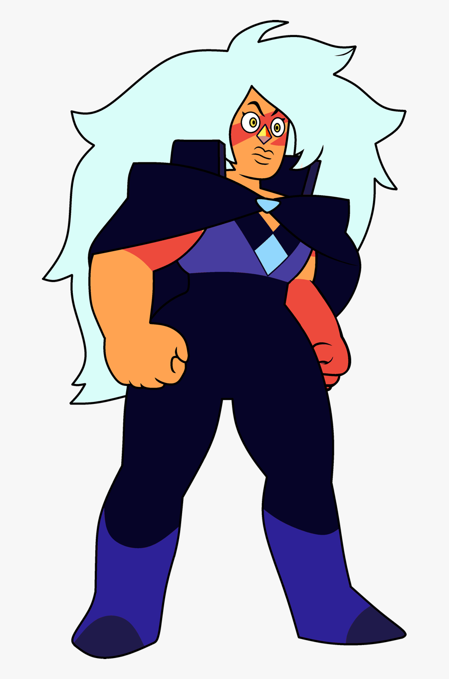 Navy Submarine Insignia Cliparts - Steven Universe Jasper New Form, Transparent Clipart