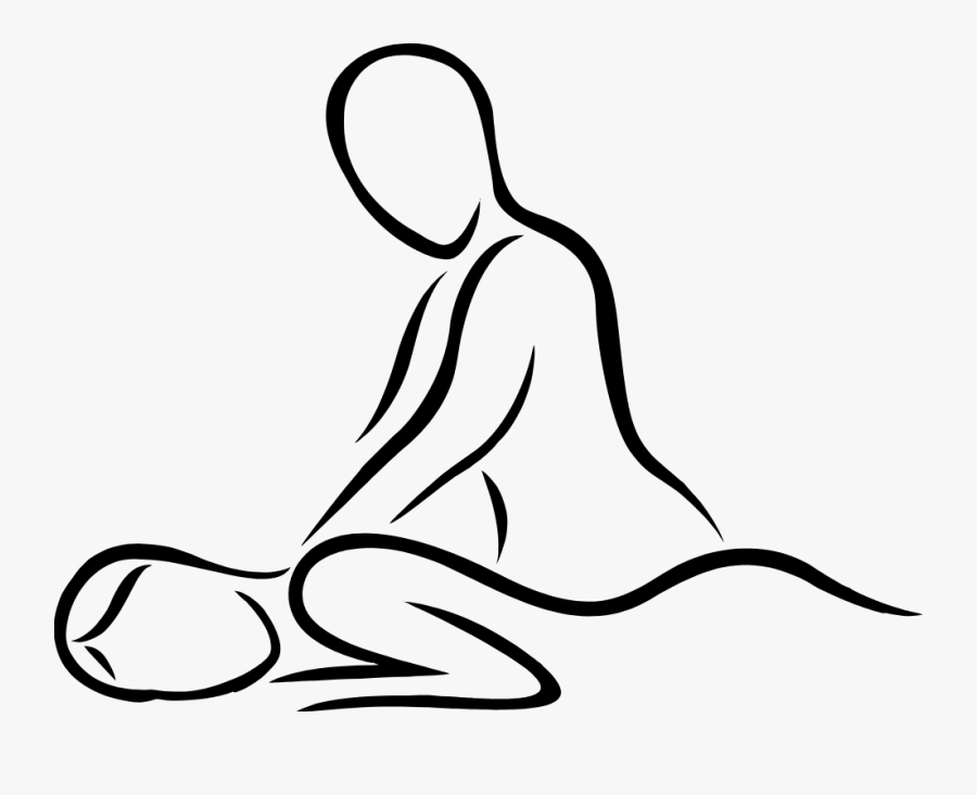 Clip Library Library Collection Of Images - Black And White Massage Clipart, Transparent Clipart