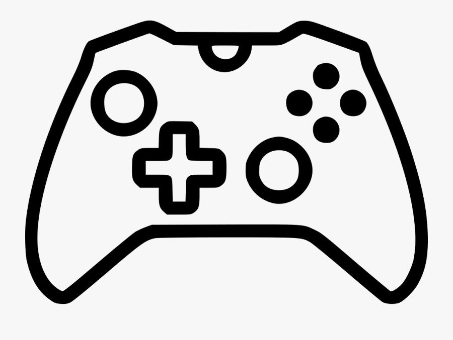 Black And White Svg Png Icon Free - Xbox Controller Svg Free, Transparent Clipart