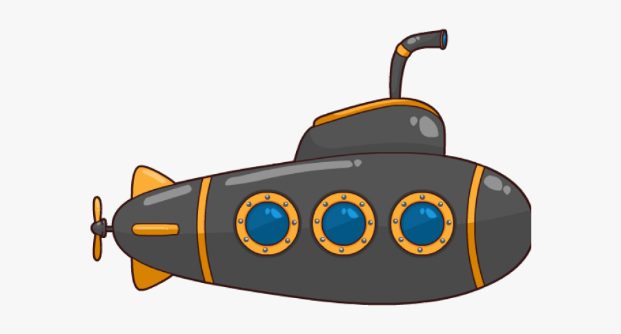 Submarine Clipart, Transparent Clipart