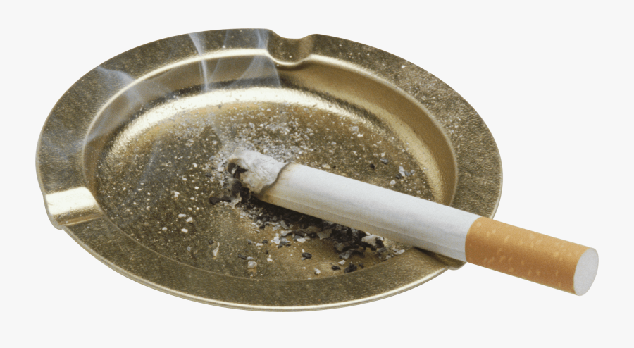 Cigarette Png - Ashtray With Cigarette Png, Transparent Clipart