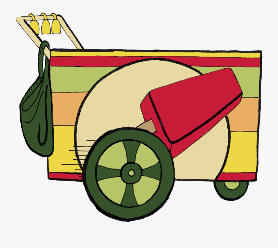 Ice Cream Cart Clipart , Png Download, Transparent Clipart