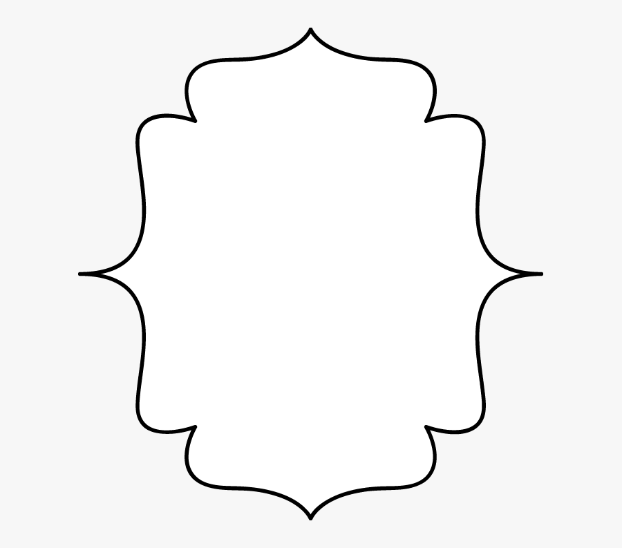 Frames Clipart Bracket - Bracket Frame Clip Art Black And White , Free Tran...