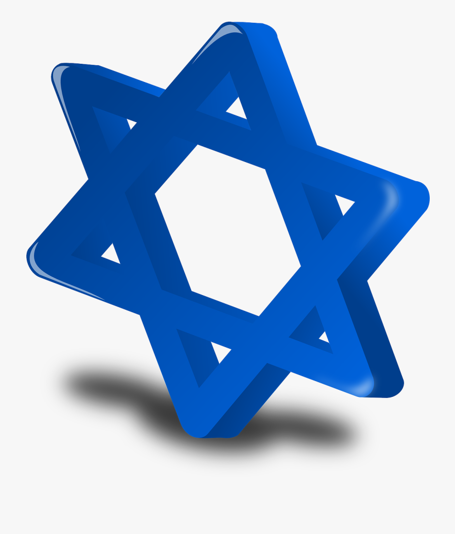 Free Hanukkah Clipart - Jewish Star Animation, Transparent Clipart