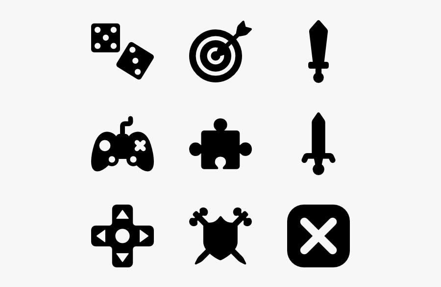 Gaming Fill - Gaming Icons Png, Transparent Clipart