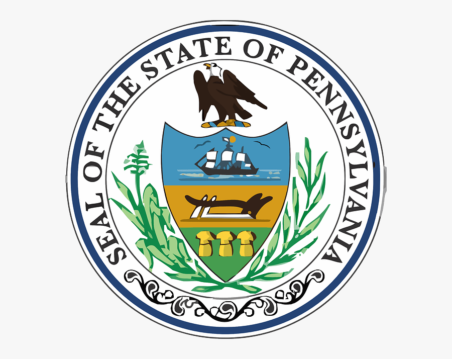Pennsylvania State Seal, Transparent Clipart