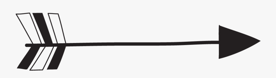 Single Tribal Arrow - Flechas Png, Transparent Clipart