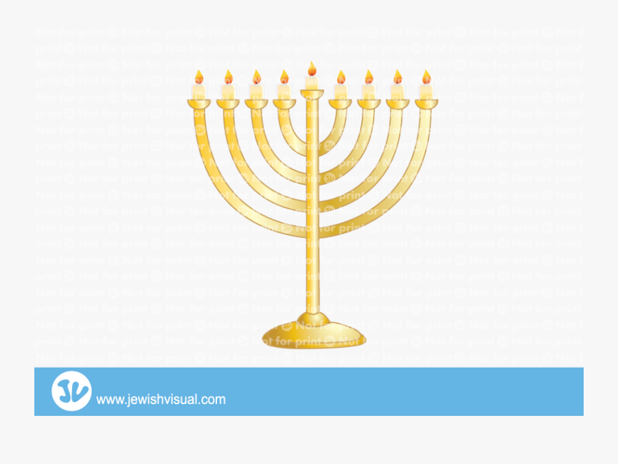 חנוכיה - รายการ เด็ก ทำ อาหาร, Transparent Clipart