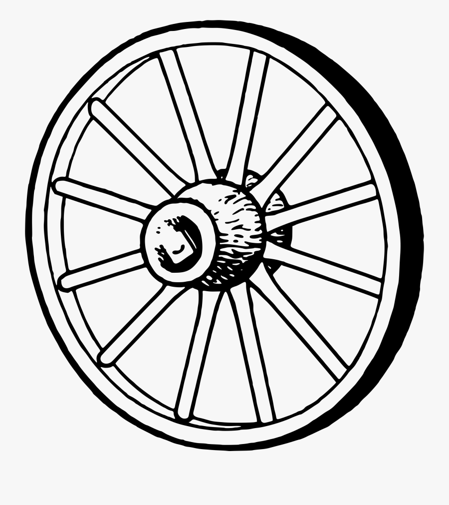 Transparent Wagon Wheel Png - Wheel And Axle Clipart Black And White, Transparent Clipart