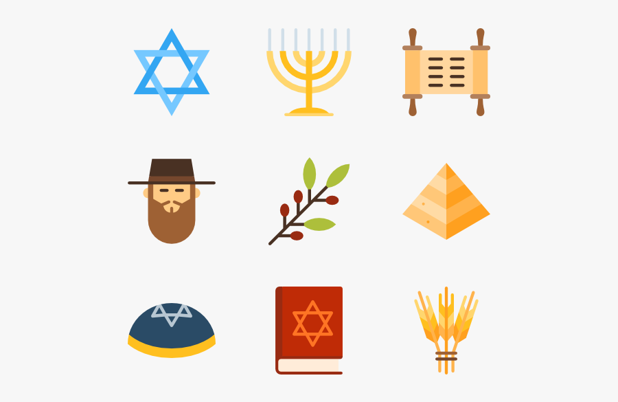 Jewish Star Of David Clipart - Israel Icons, Transparent Clipart