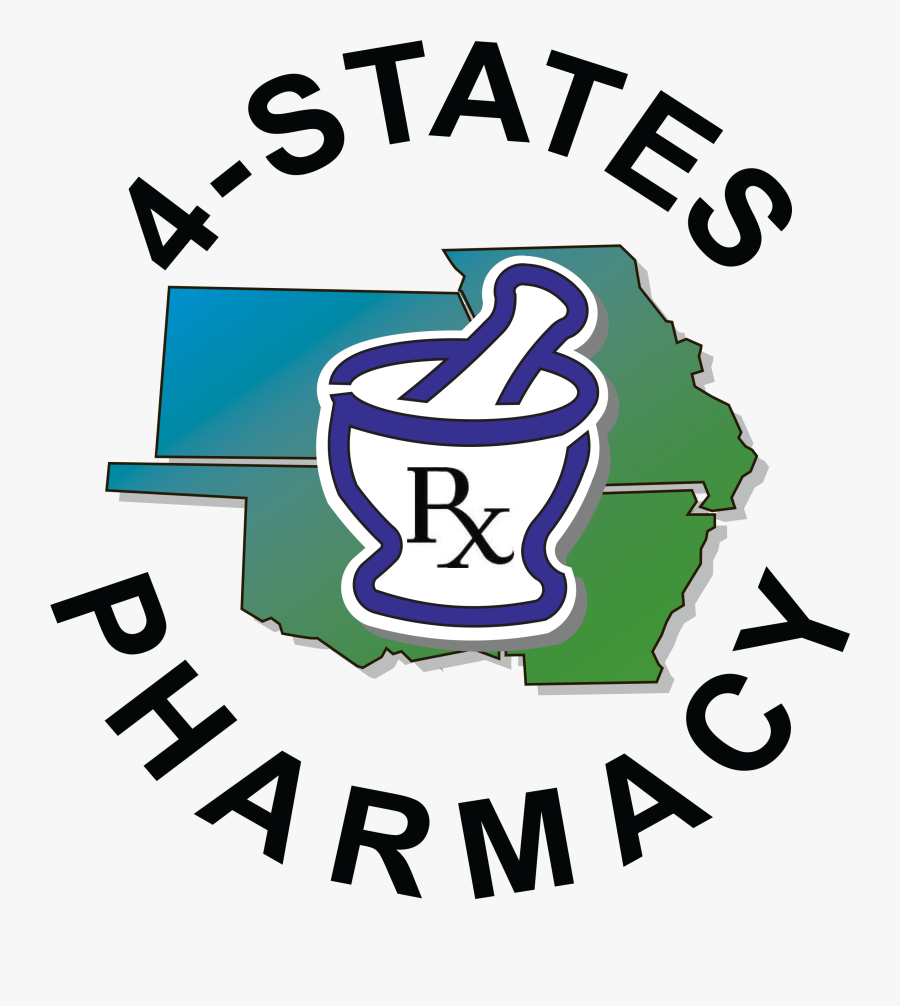 Four States Pharmacy Clipart , Png Download - Emblem, Transparent Clipart