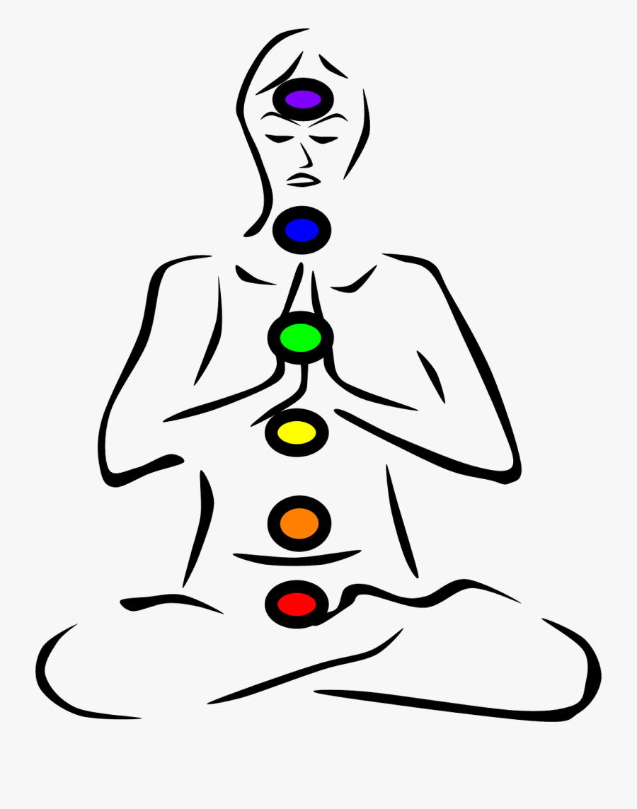 Chakras, Transparent Clipart