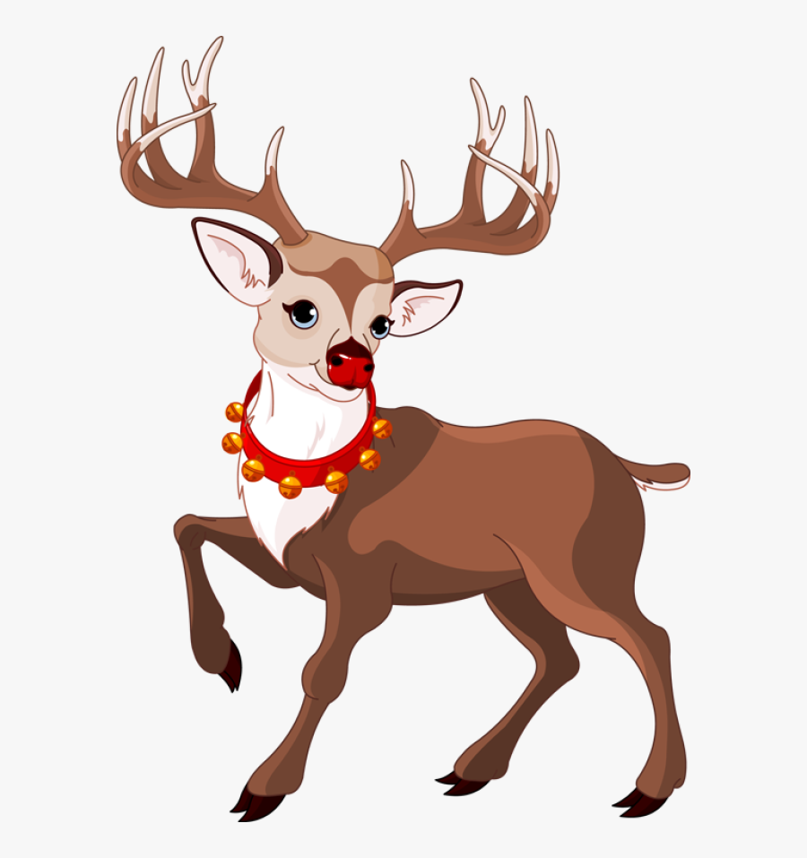Animated Rudolph Png, Transparent Clipart