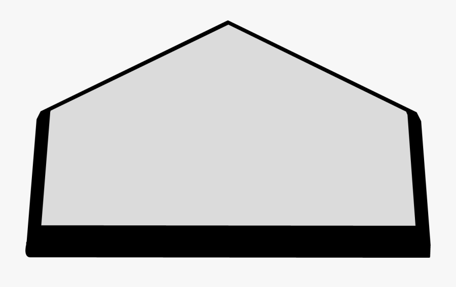 Home Plate Clipart, Transparent Clipart