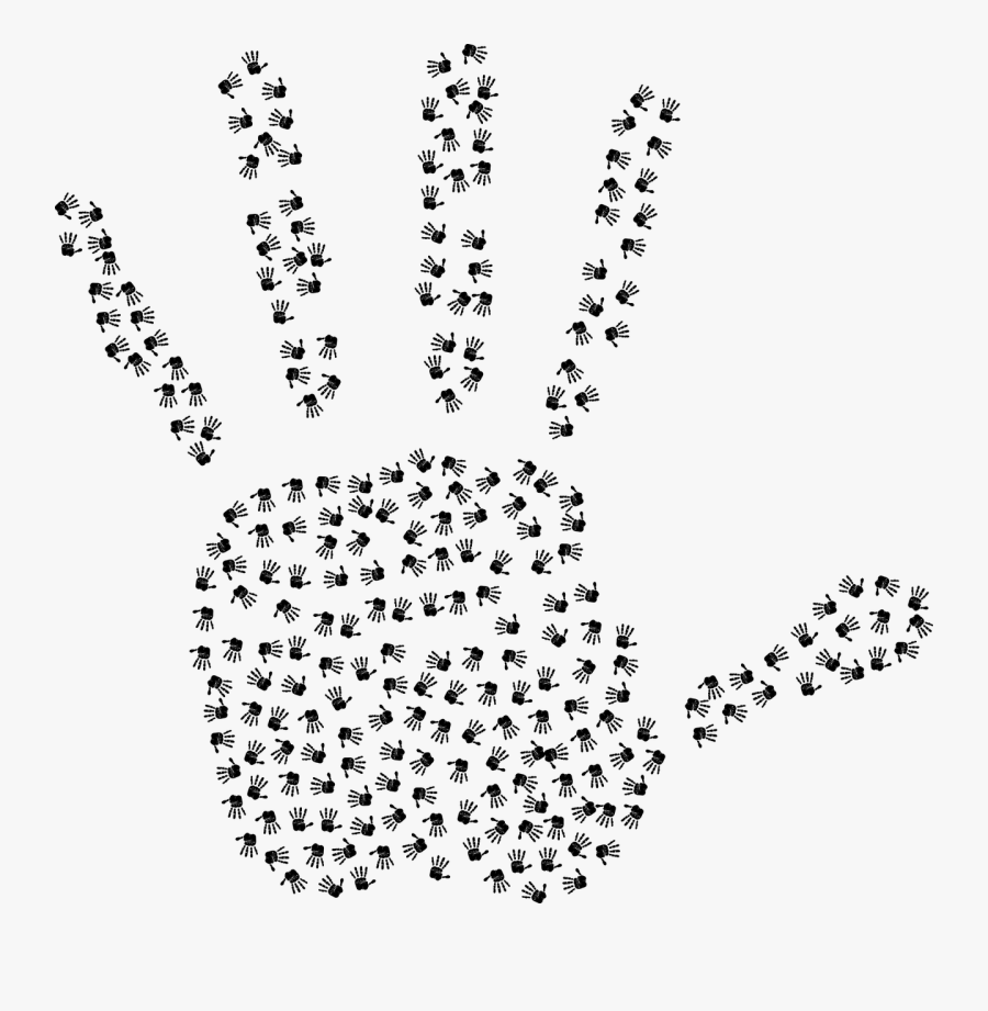Handprint-1837515, Transparent Clipart