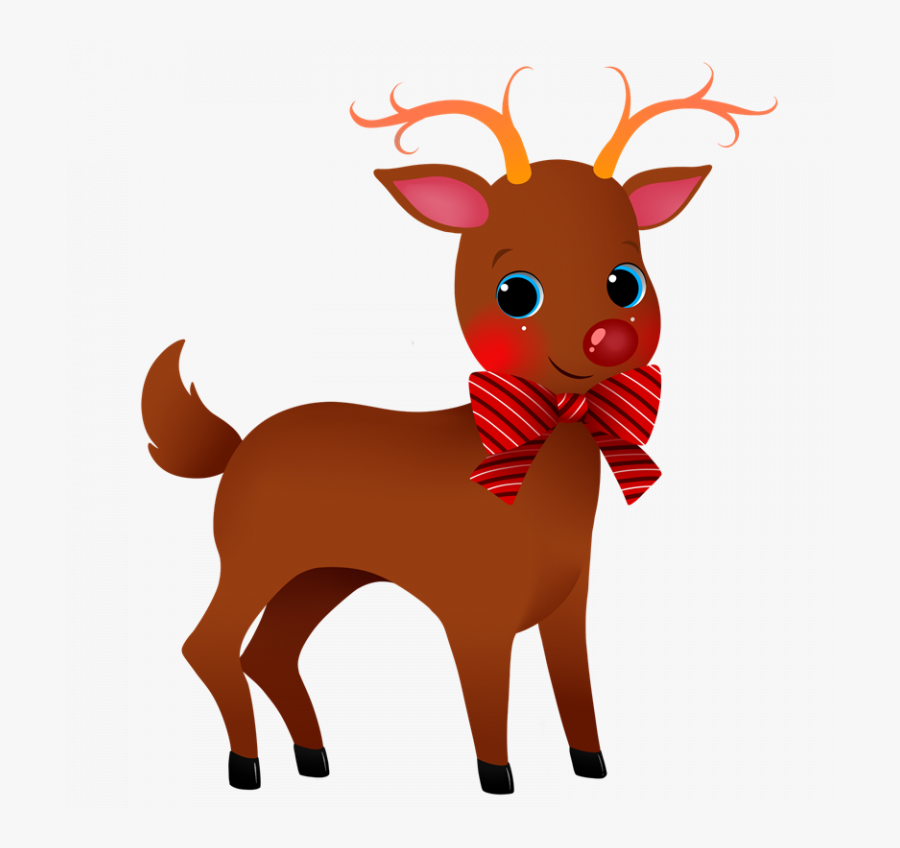 Cute Reindeer Clipart Christmas Reindeer Clipart 6, Transparent Clipart