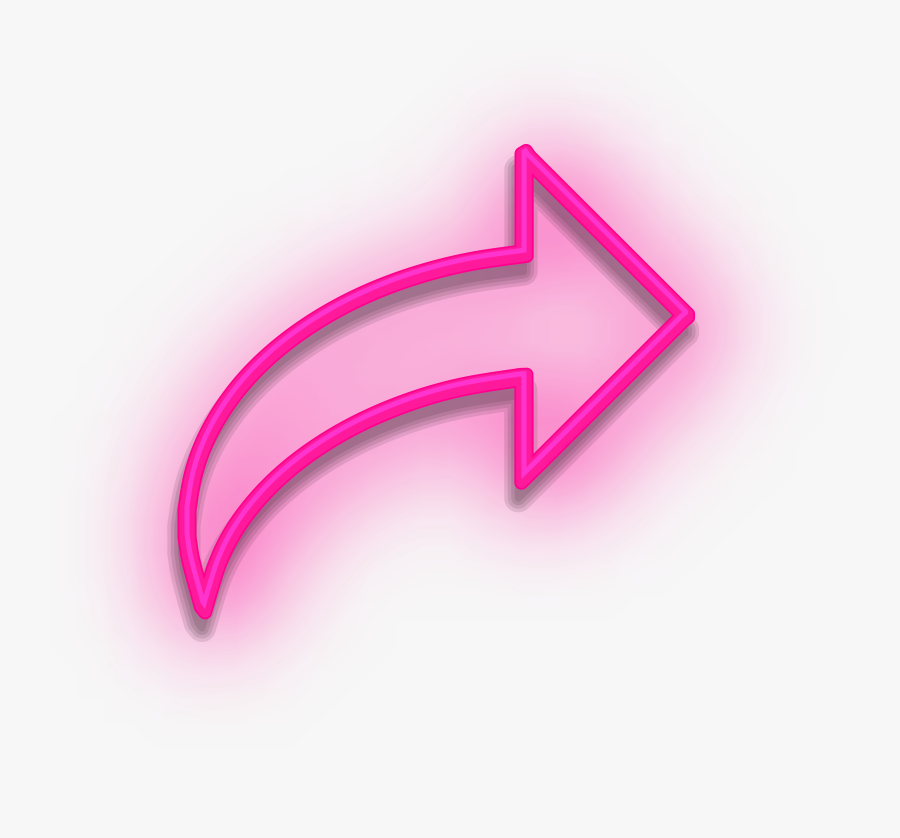 Arrow Clipart Pink, Transparent Clipart