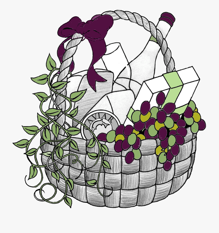 Best Gift Basket Clip Art, Transparent Clipart