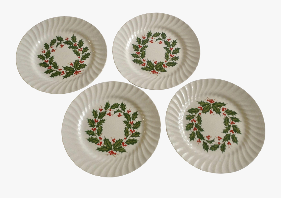 Christmas Dinner Plate Png, Transparent Clipart