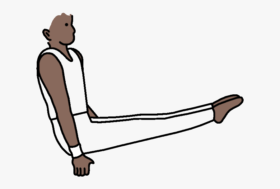 Gymnastics Birthday Party Invitation, Transparent Clipart