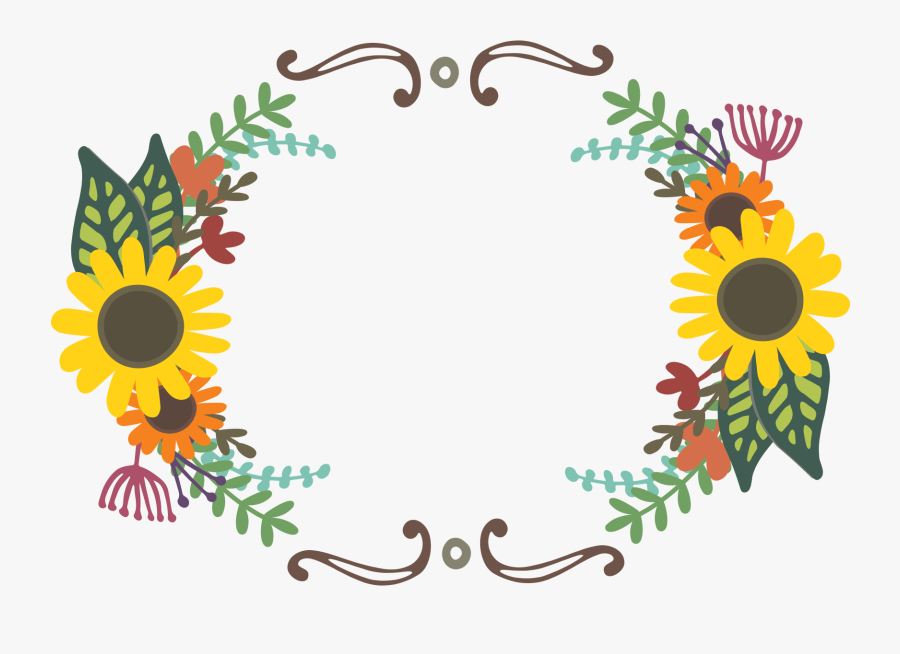 Floral Wreath Clipart, Transparent Clipart