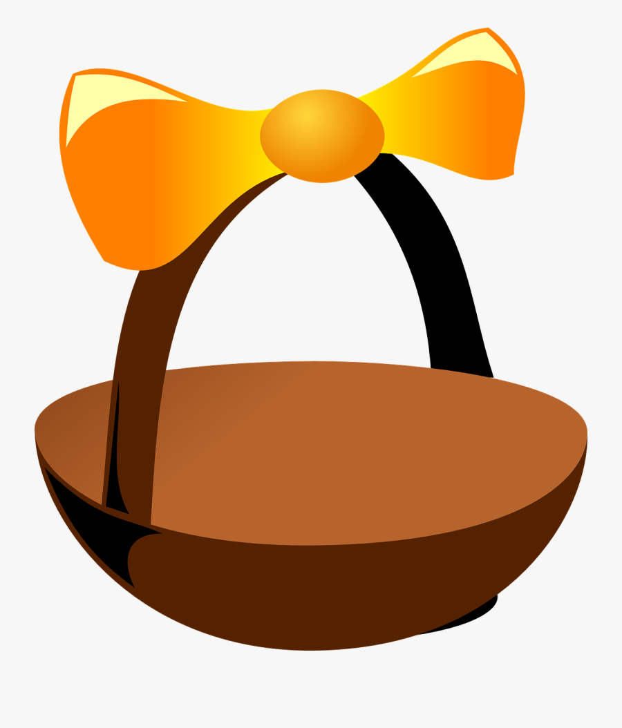 Empty Easter Basket 2 Clip Art At Clker, Transparent Clipart