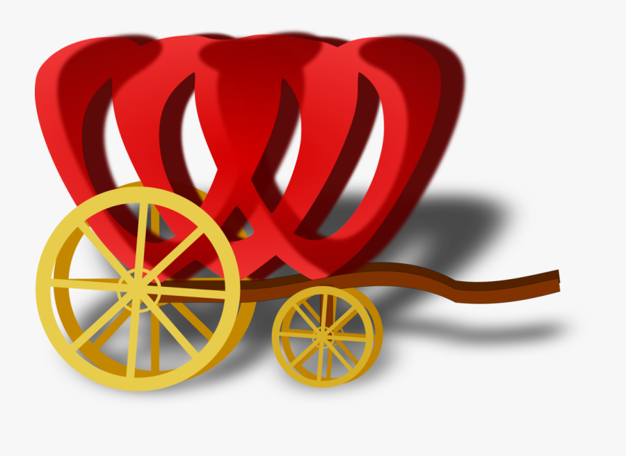 Wheel,red,carriage, Transparent Clipart